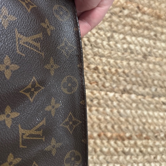 Louis Vuitton Vintage Monogram Toiletry Pouch 26 Poche Toilette Bag *need repair - Picture 10 of 16